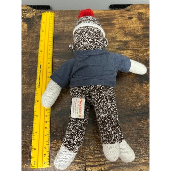 Sock Monkey with Arizona Tee Plush - Picture 5 of 5